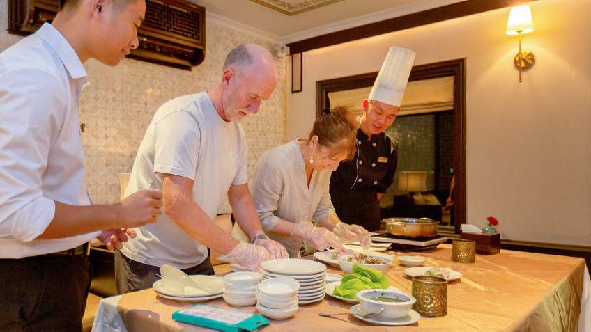 Heritage Line Violet Cruise: An interesting Cooking Class