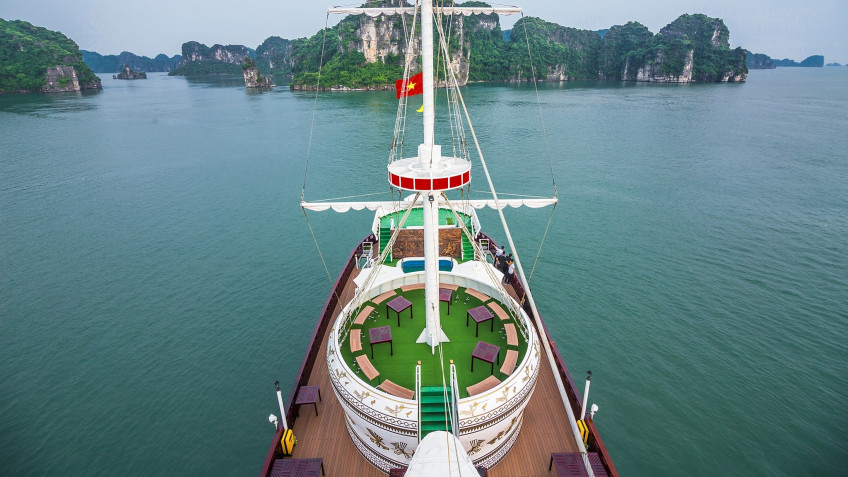 Panorama view from sundeck