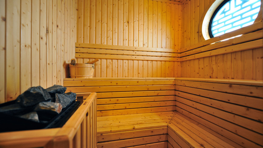 Paradise Peak Cruise: Hot Sauna Room