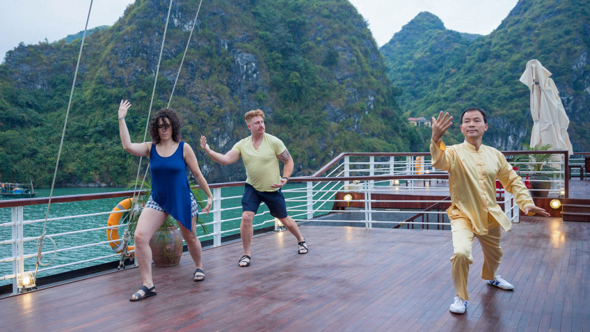 Orchid Premium Cruise: Get rid of fatigue with Tai Chi