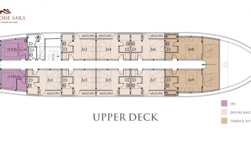 Paradise Sails Upper Deck