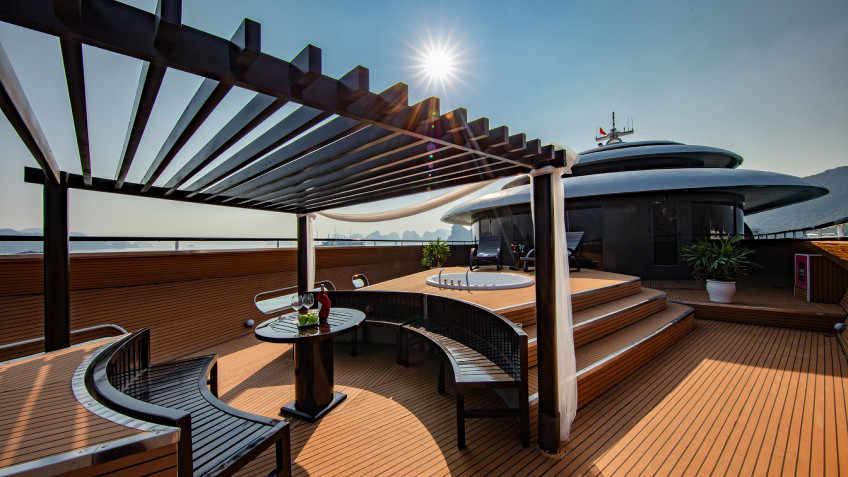 Scarlet Pearl Cruise: President private terrace