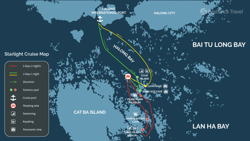 Starlight Cruise Map