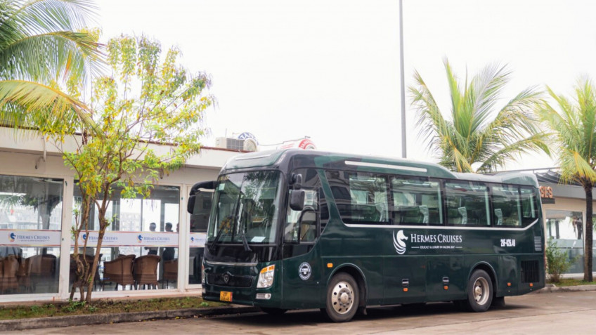 Hermes Cruise: Waiting Lounge At Tuan Chau Port