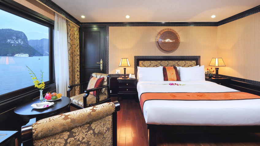 Starlight Cruise: Wide Bay View Inside The Cabin