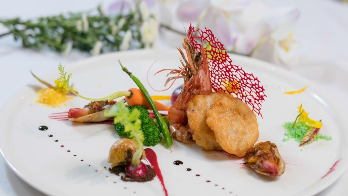 Fresh seafood