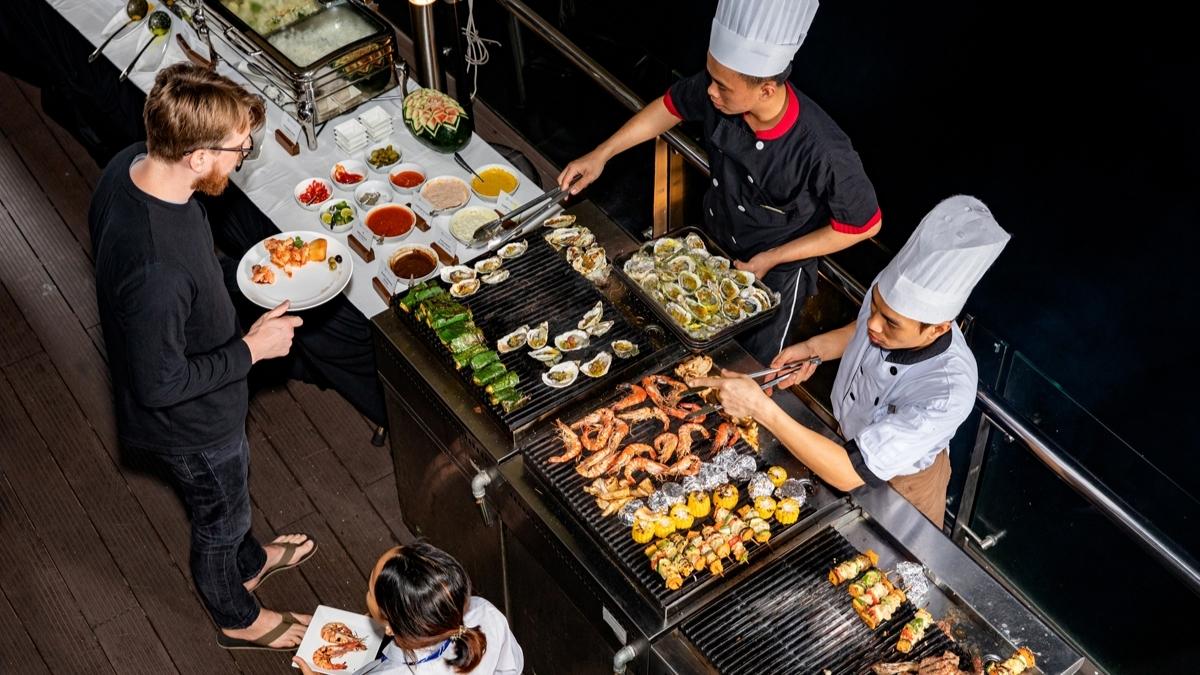 Stellar Of The Seas Cruise BBQ Fine Dining