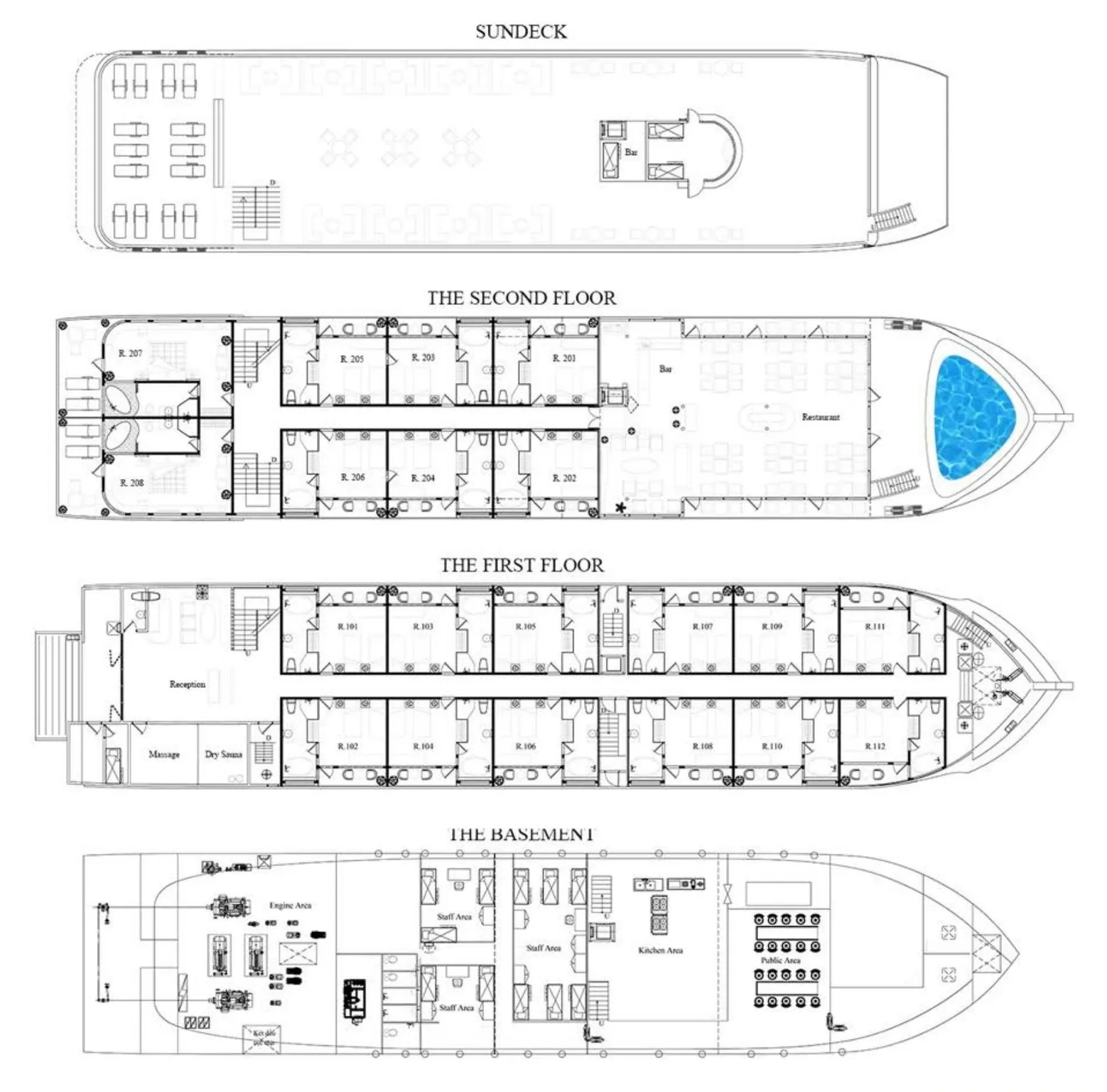 Orchid Trendy Deck Plans