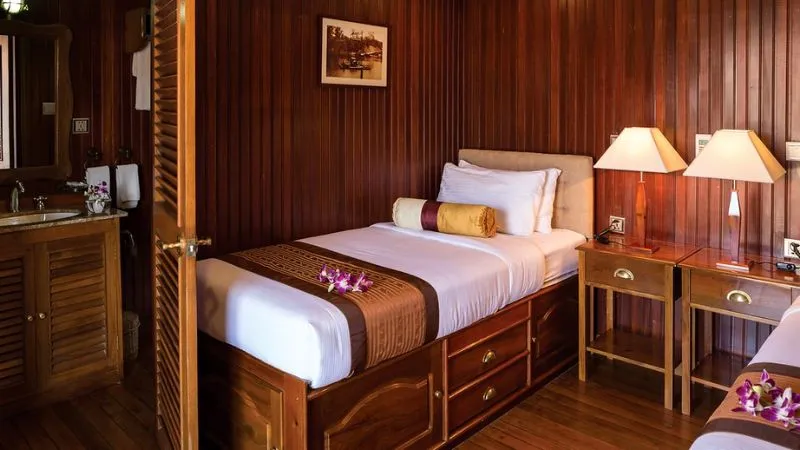 Laos Pandaw Stateroom