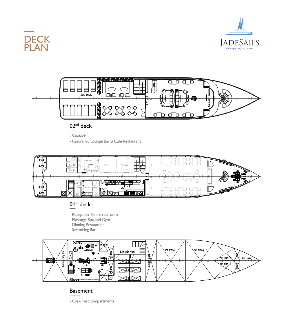 These exceptional facilities ensure a delightful journey, blending relaxation, fine dining, and stunning vistas.