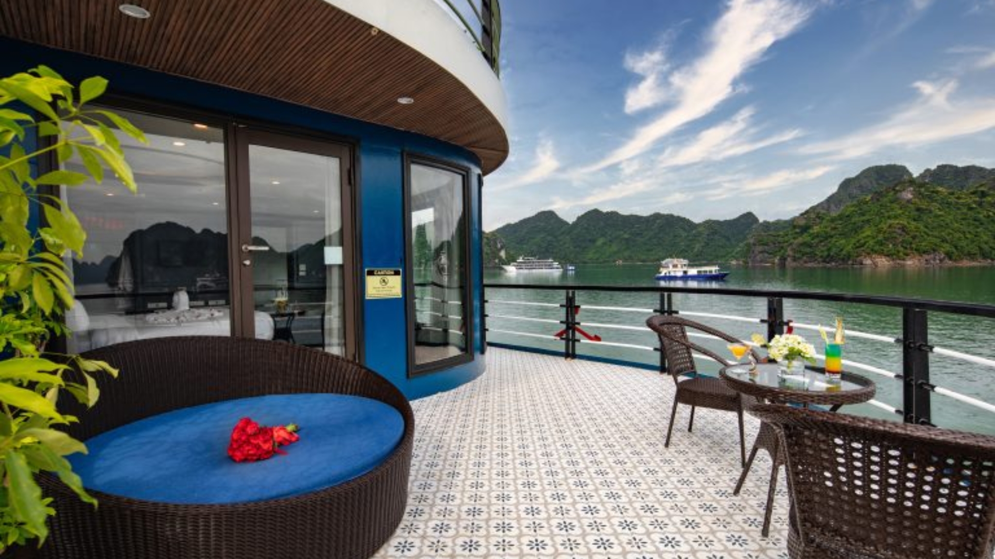 Huge Terrace For Relaxing