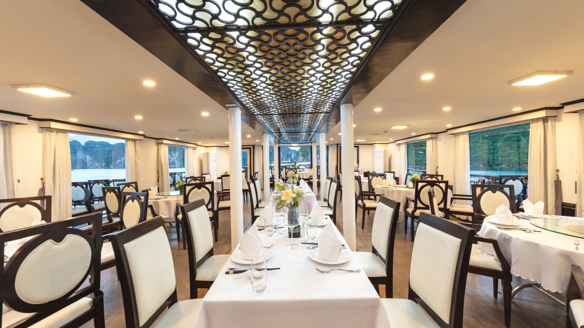 The restaurant&rsquo;s charming design provides wonderful dining experiences for customers.