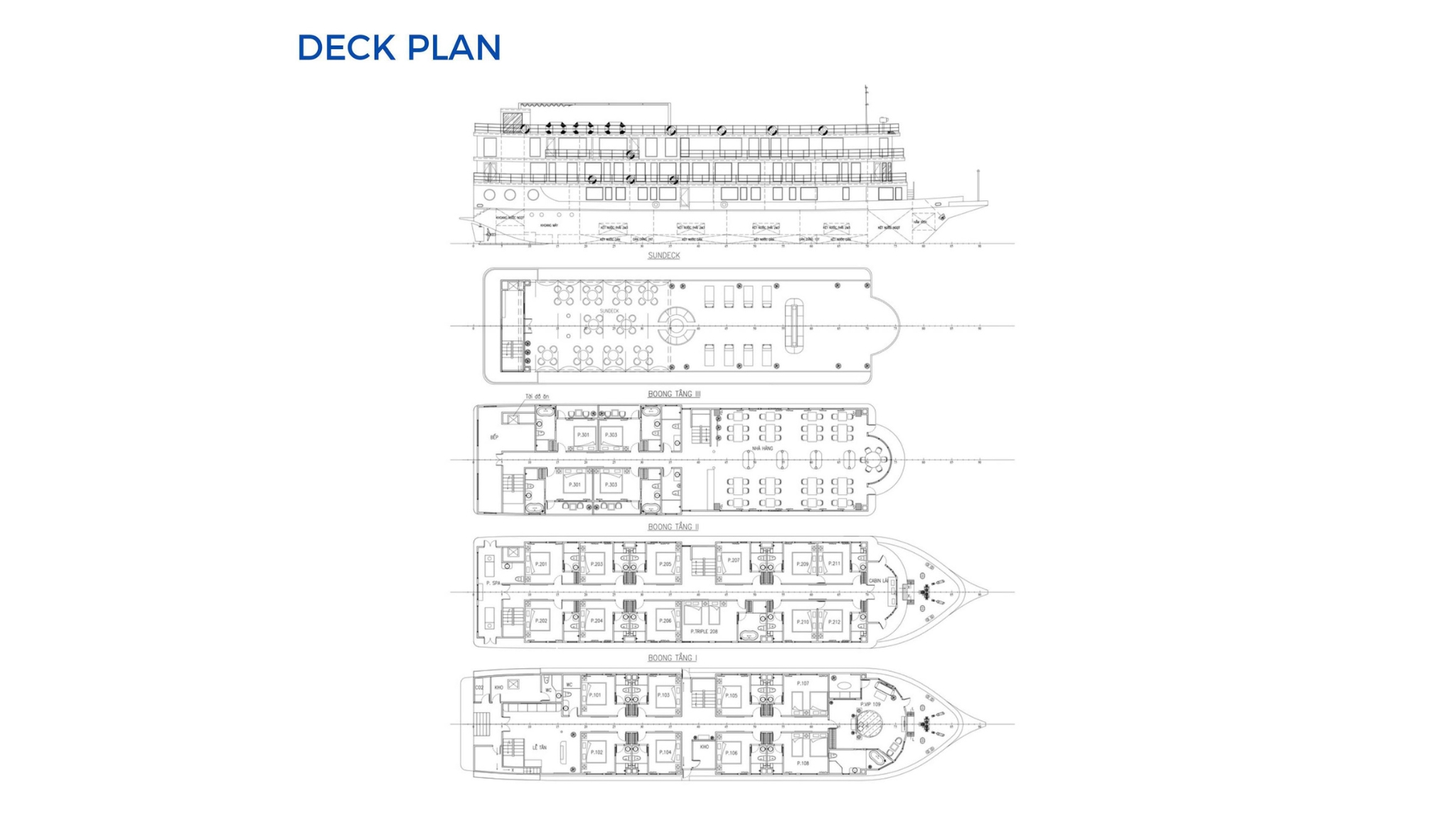 Amanda Cruise's deck plan