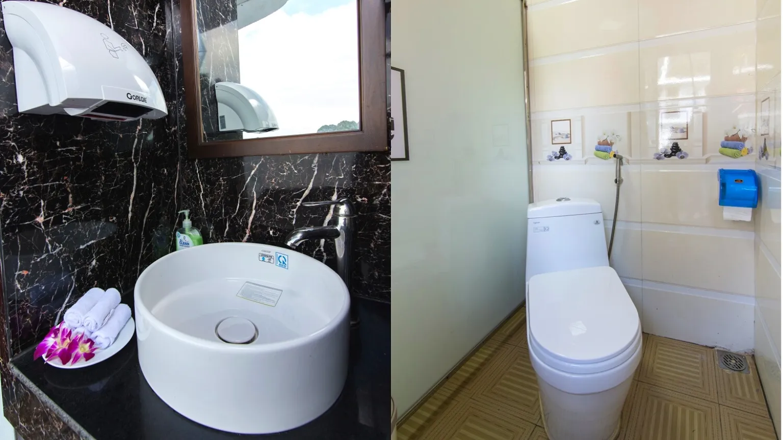Modern Amenities in the Bathroom