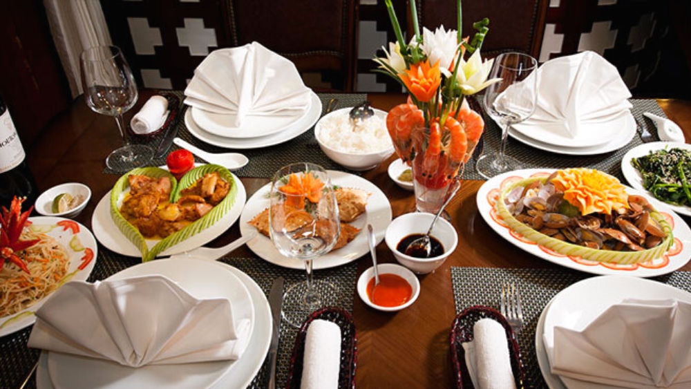 Tasty Set menu for dinner