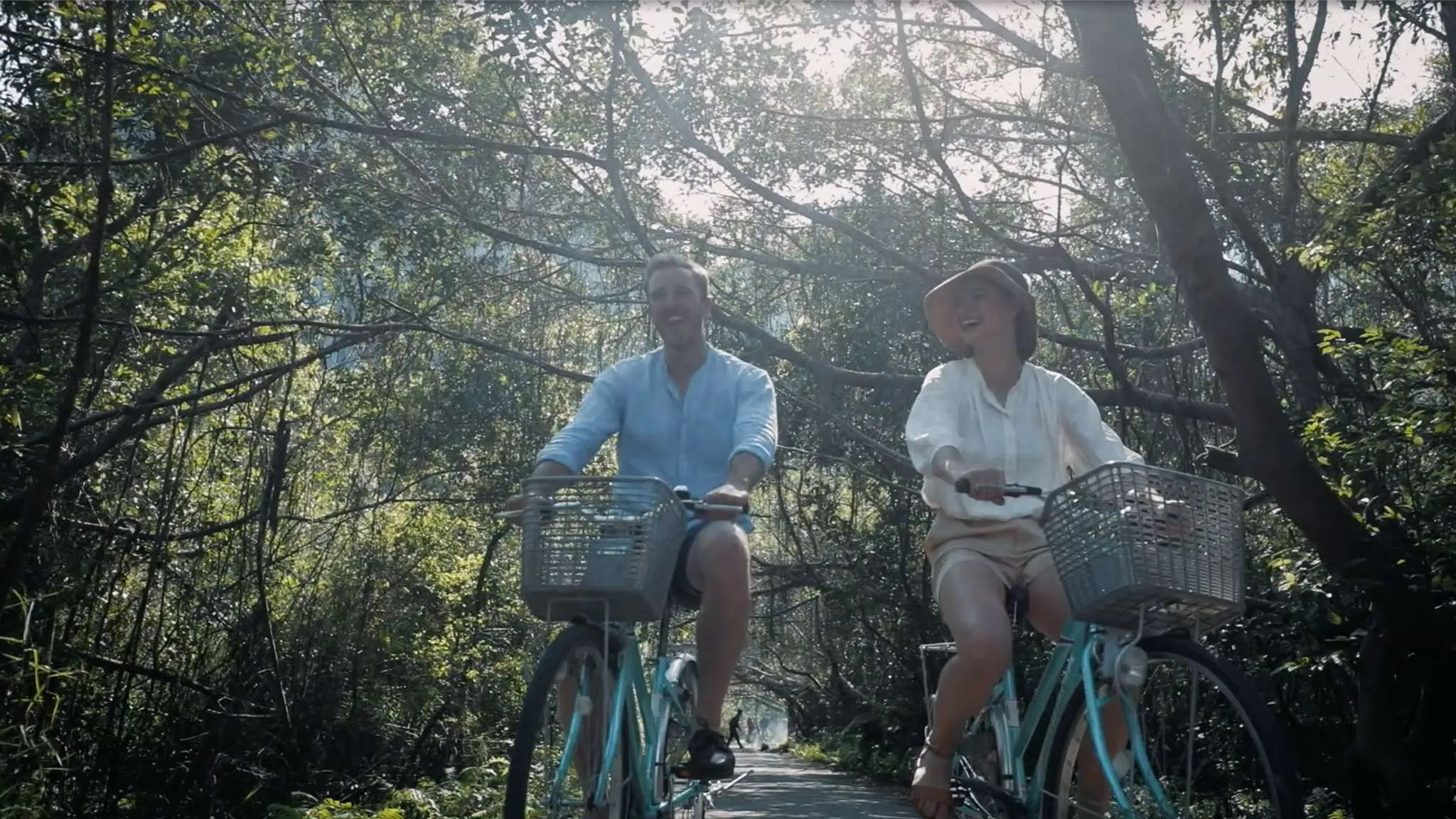 Cycle in Viet Hai Village, Cat Ba Island