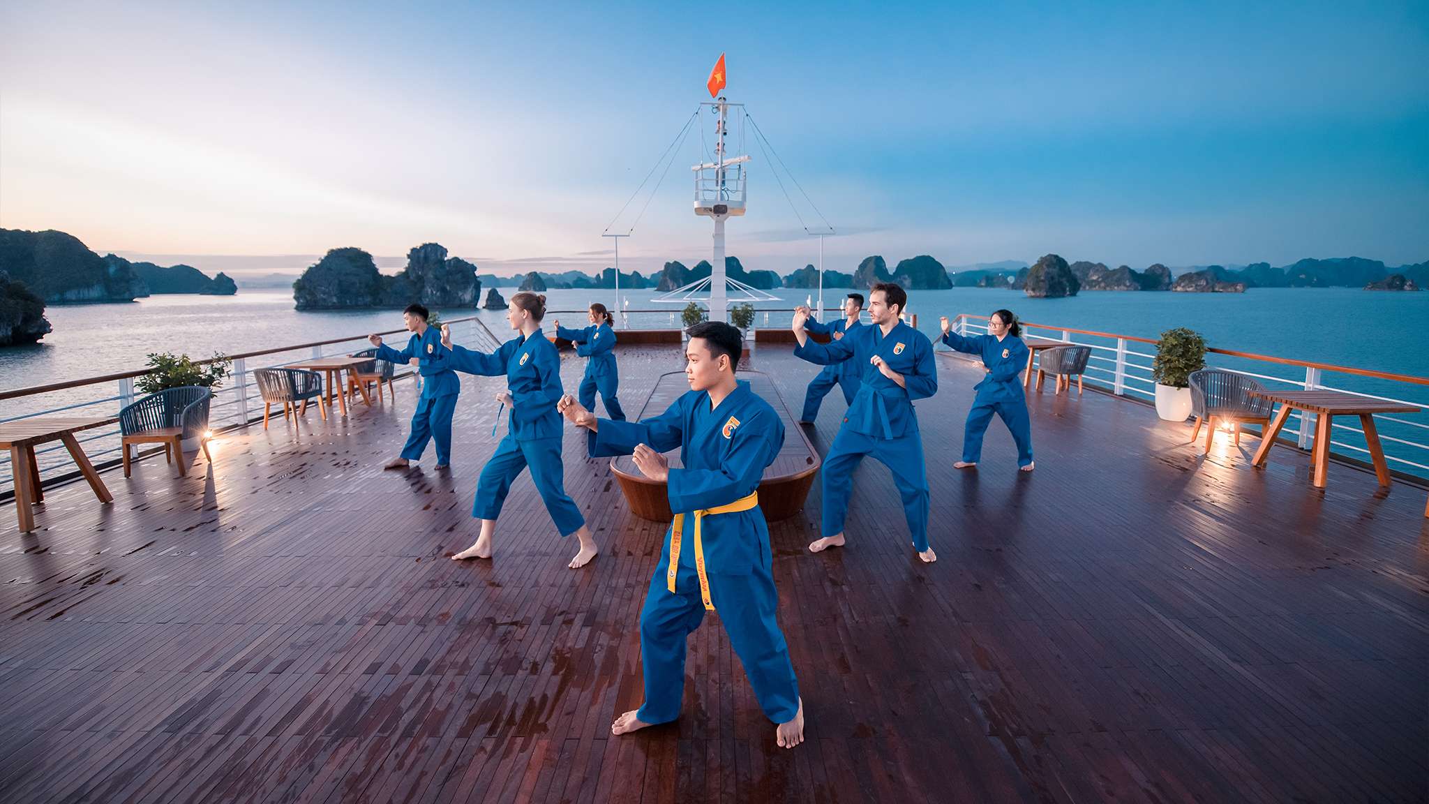 Join the Vovinam session to practice your strength and self-defense skills