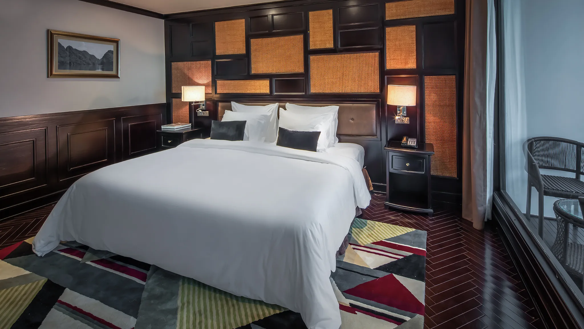 Double bed for overnight stay