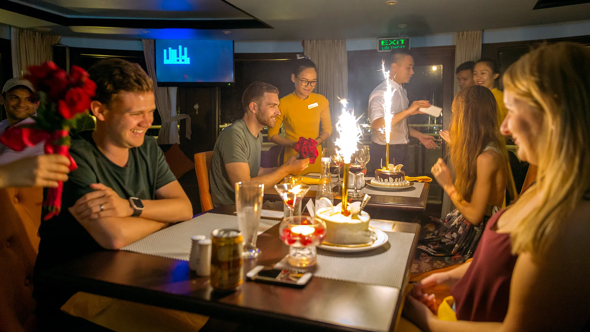 Aniversary Party on board