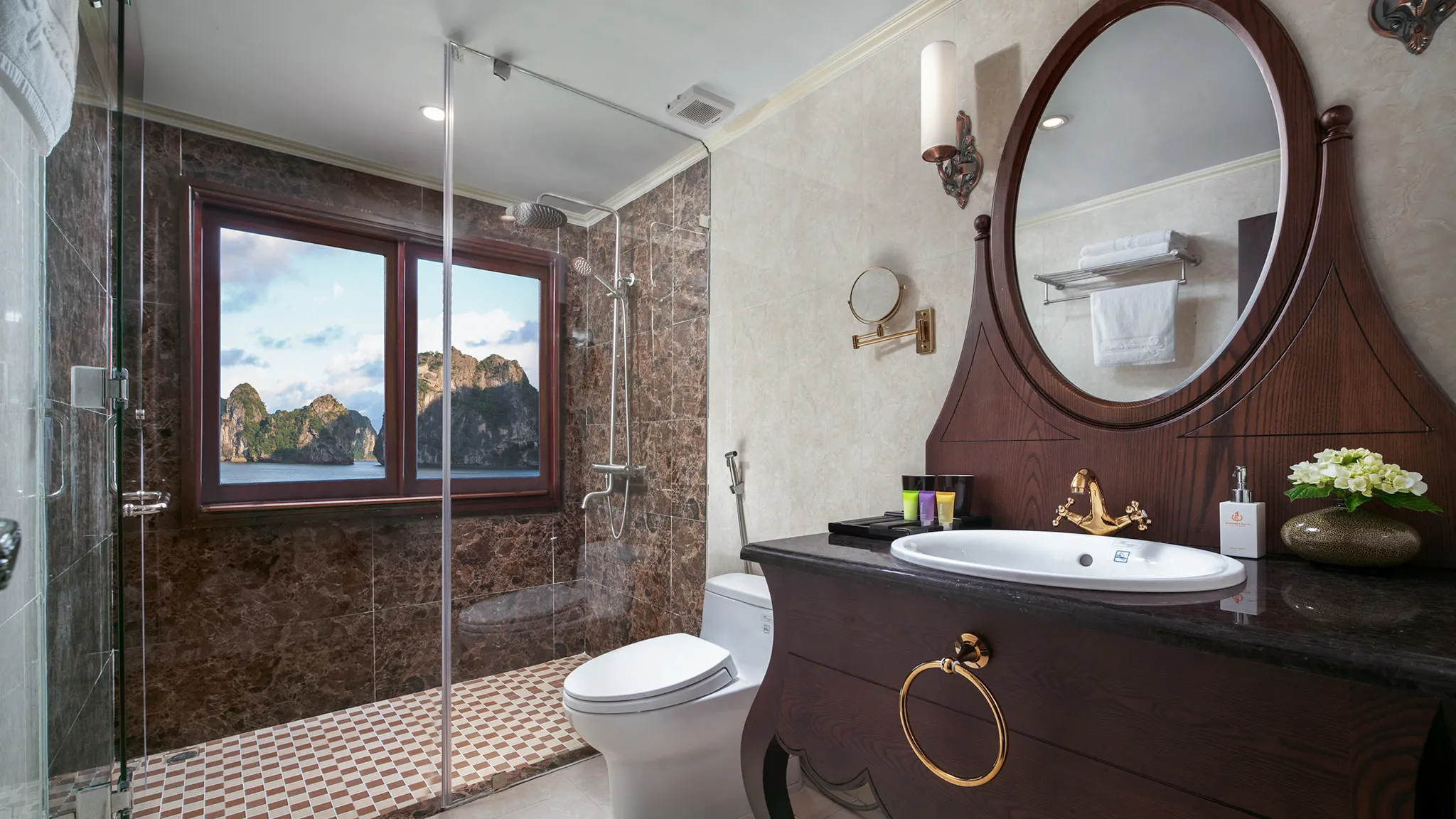 Bathroom with Standing Shower