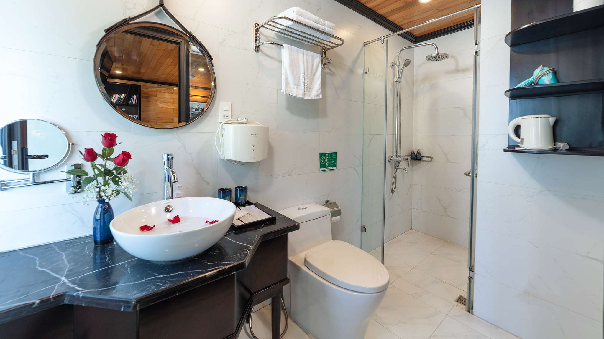Spotless Bathroom with Full Facilities