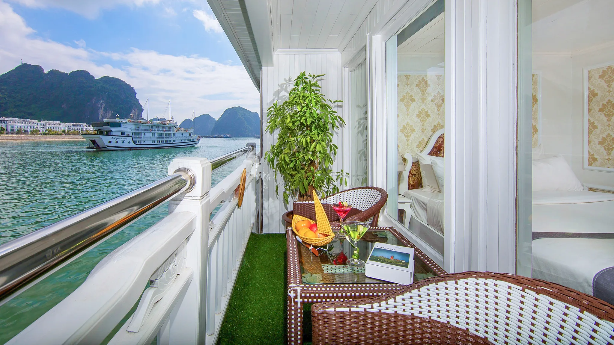 Private Balcony with sitting spot