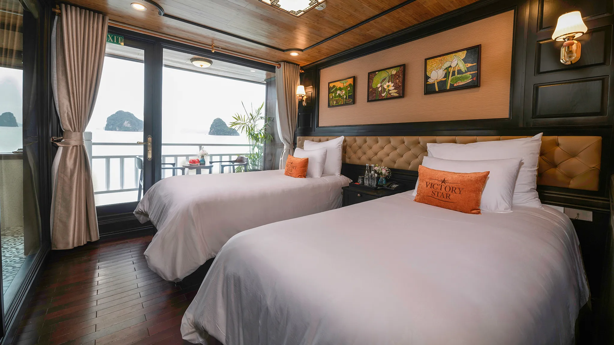 Exquisite room with Twin beds