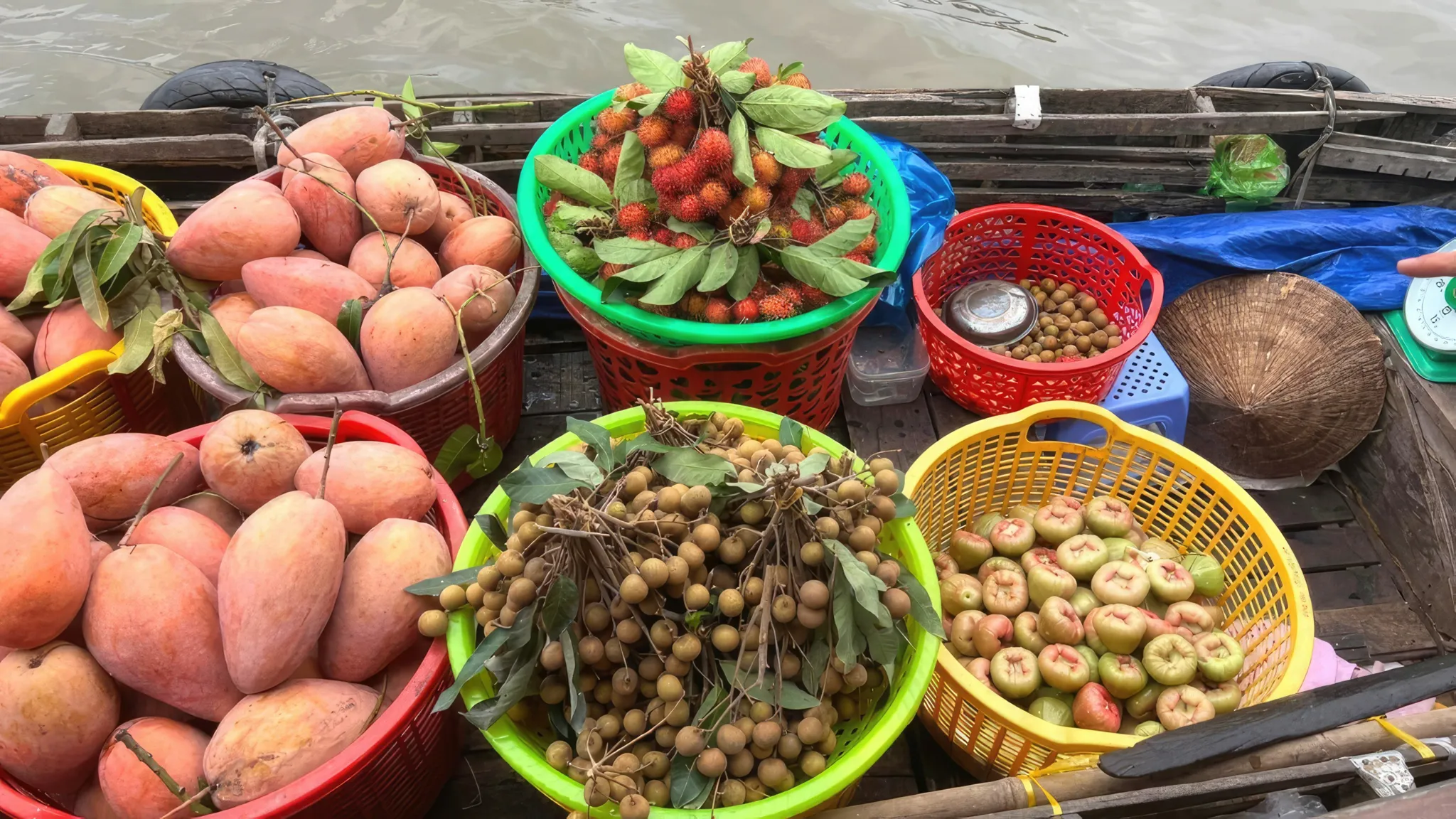 Shopping for fresh and tasty fruits