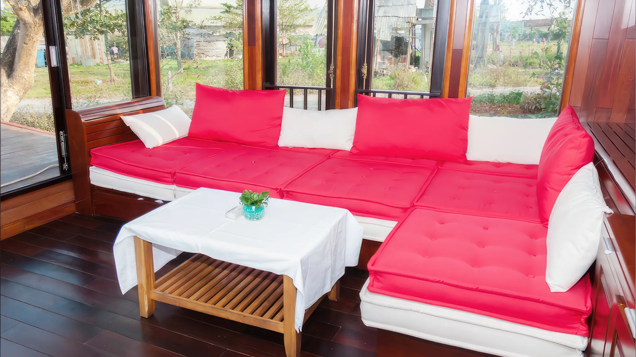 Airy Indoor Lounge