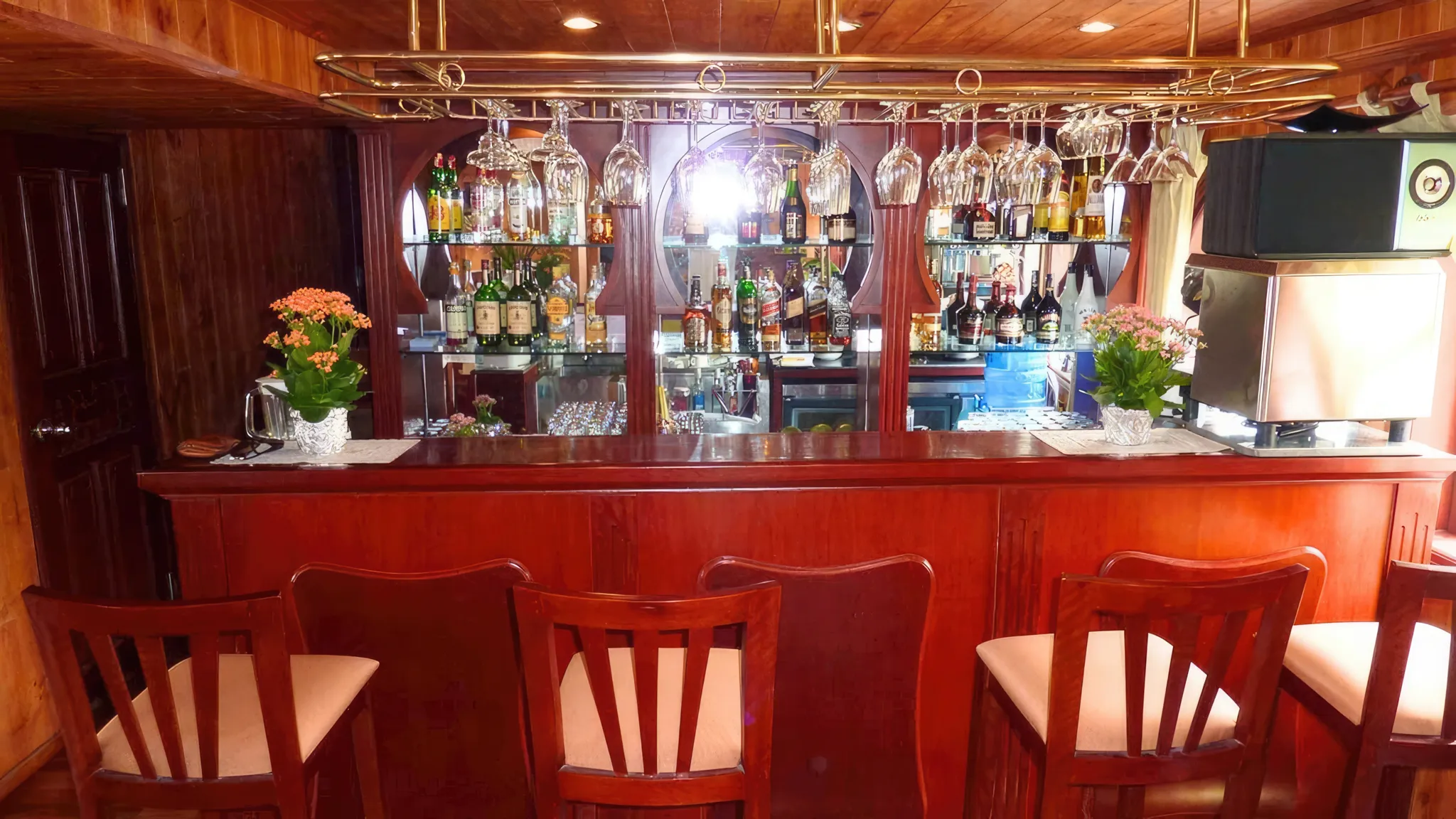 Have a drink in the Mini Bar