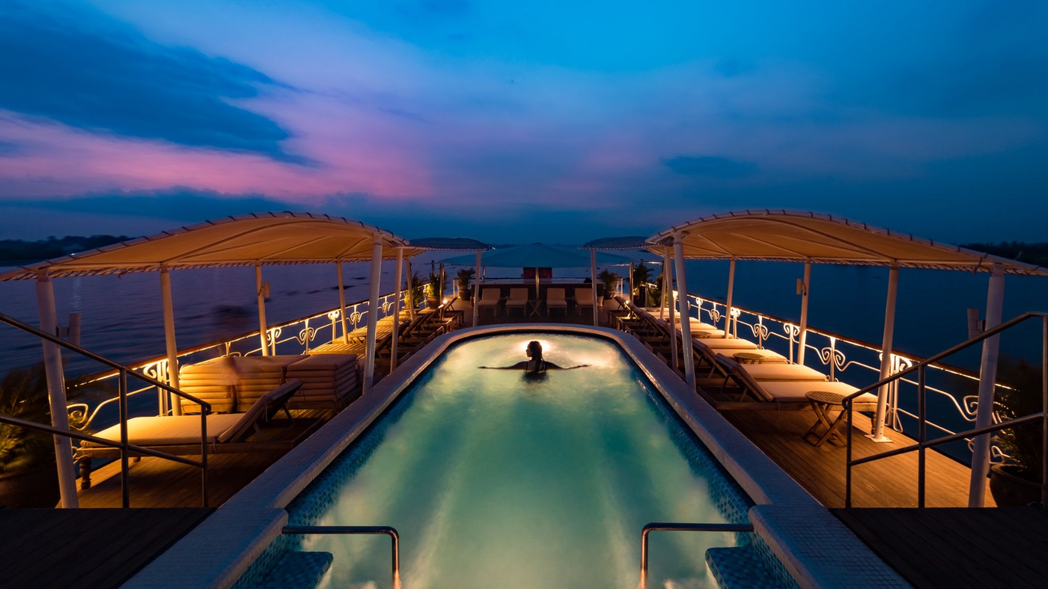 Outdoor Jacuzzi On Deck