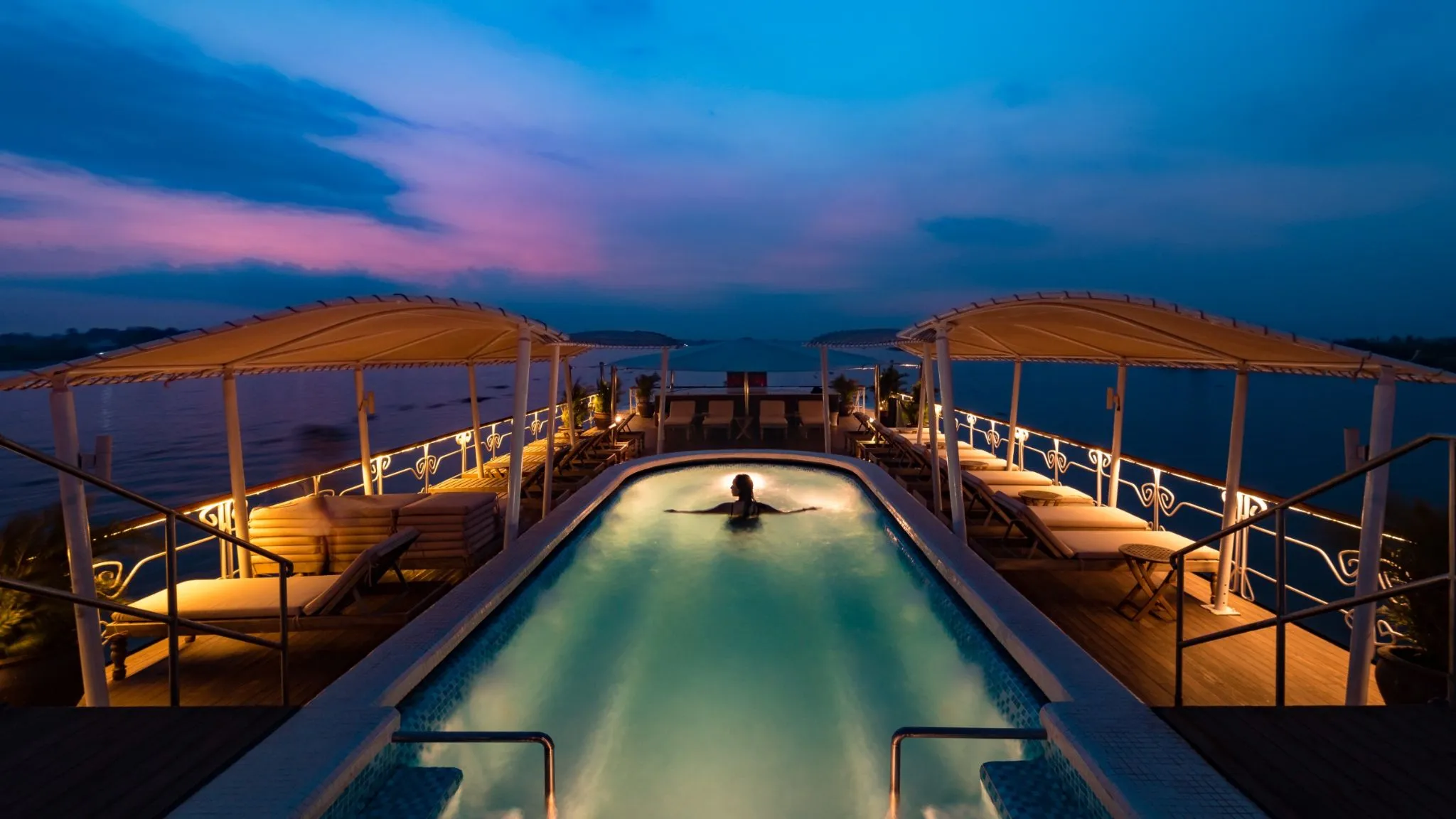 Outdoor Jacuzzi On Deck