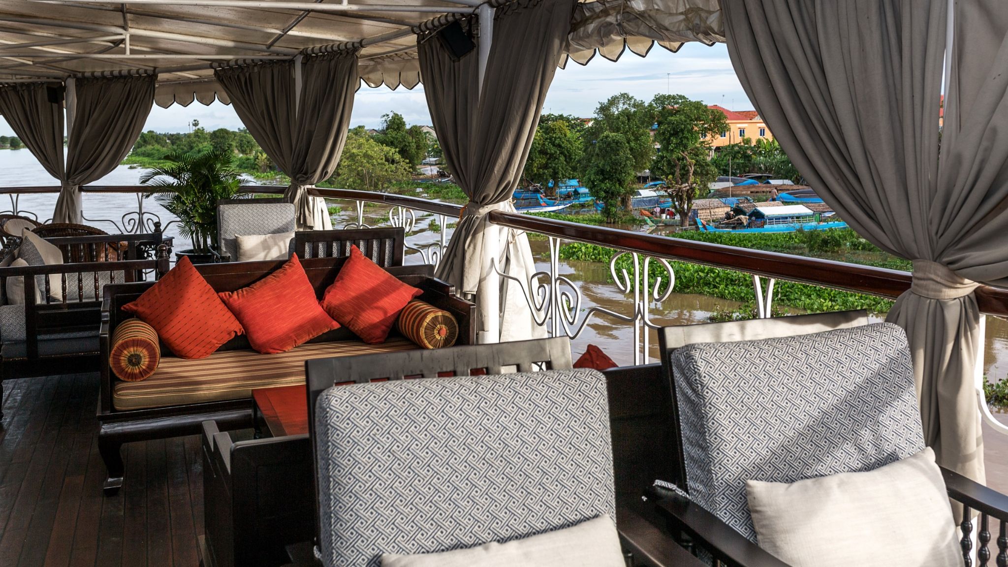 Panoramic View Of The River