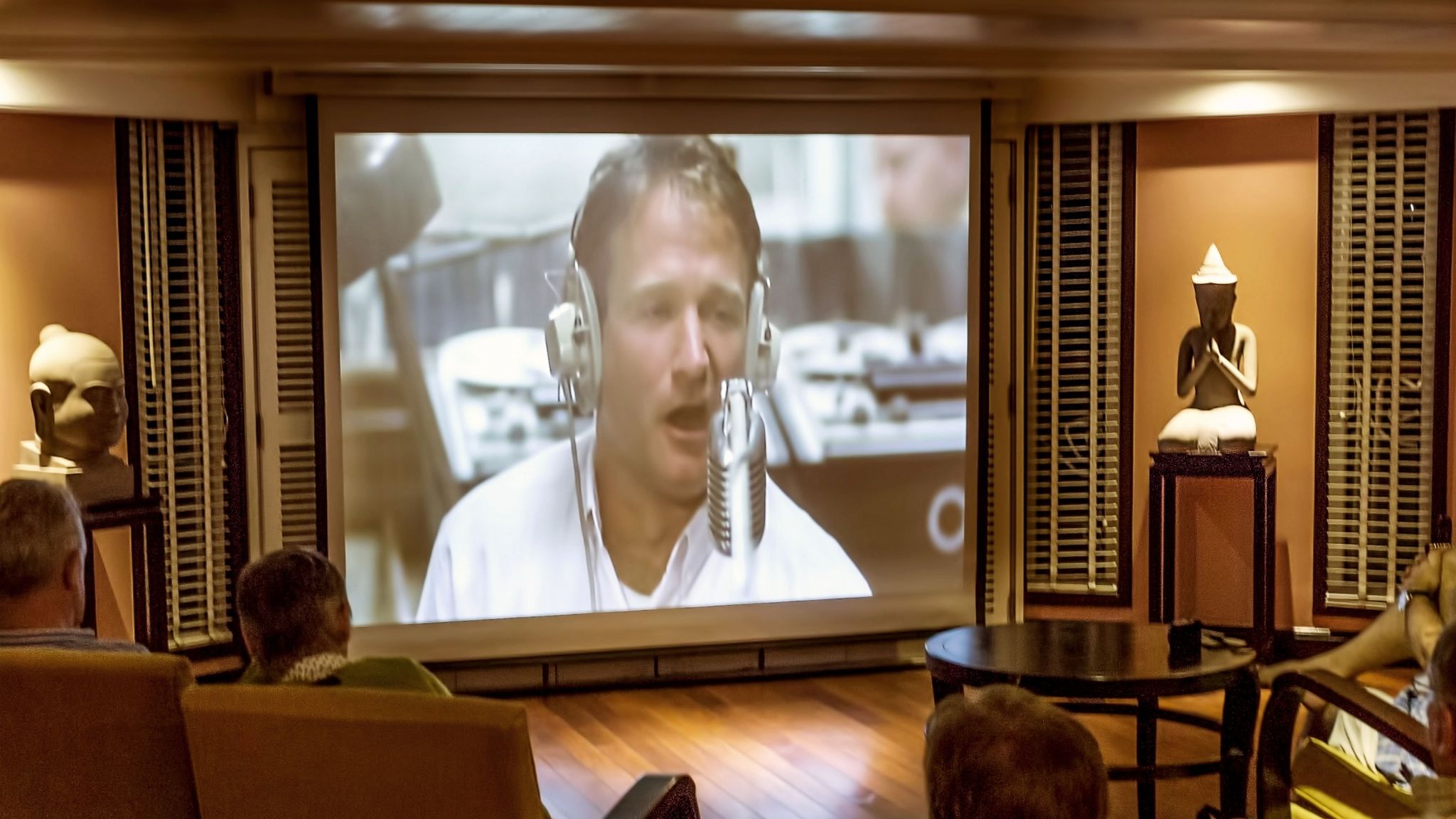 Theatre Room with classic movies