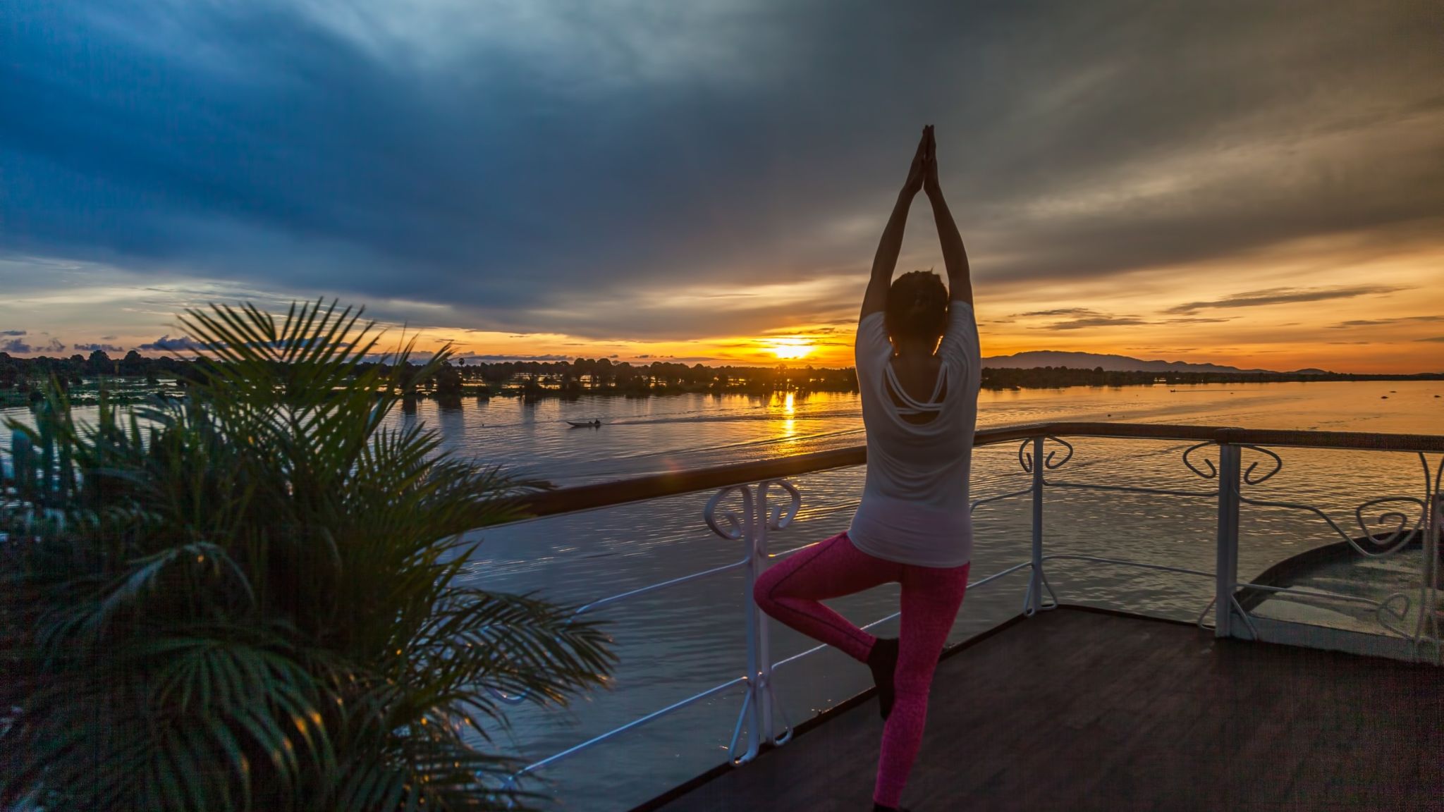 Morning Tai Chi On Deck