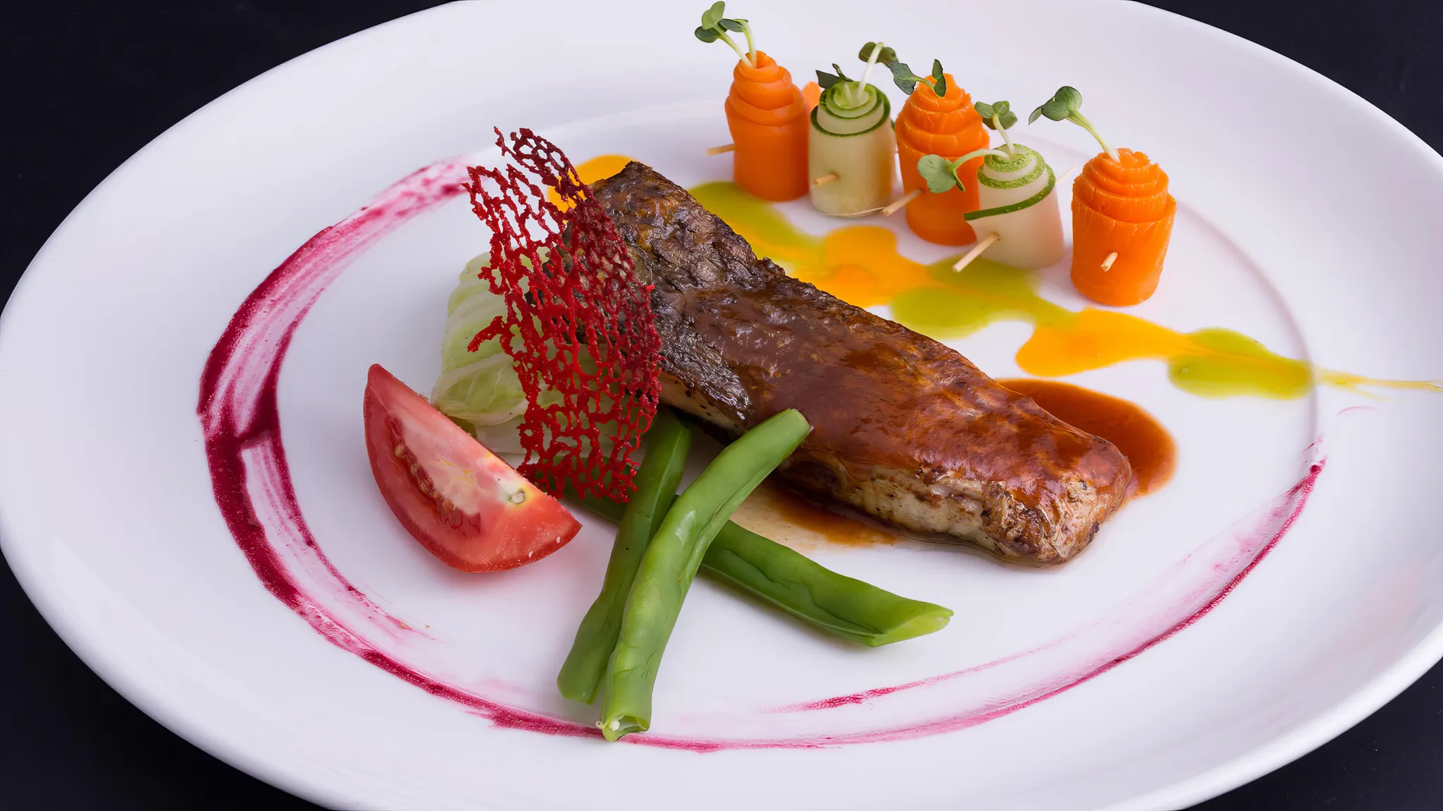 An attractive main dish