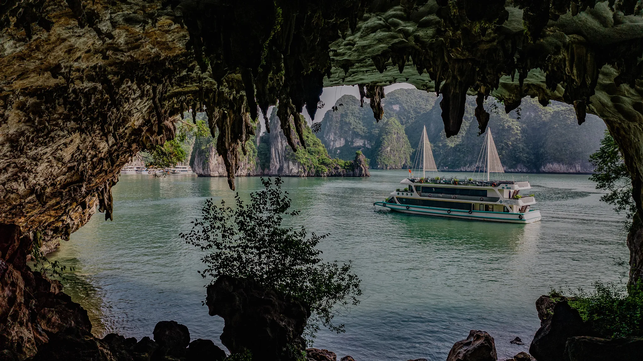 Amethyst Cruise from poetic bay view