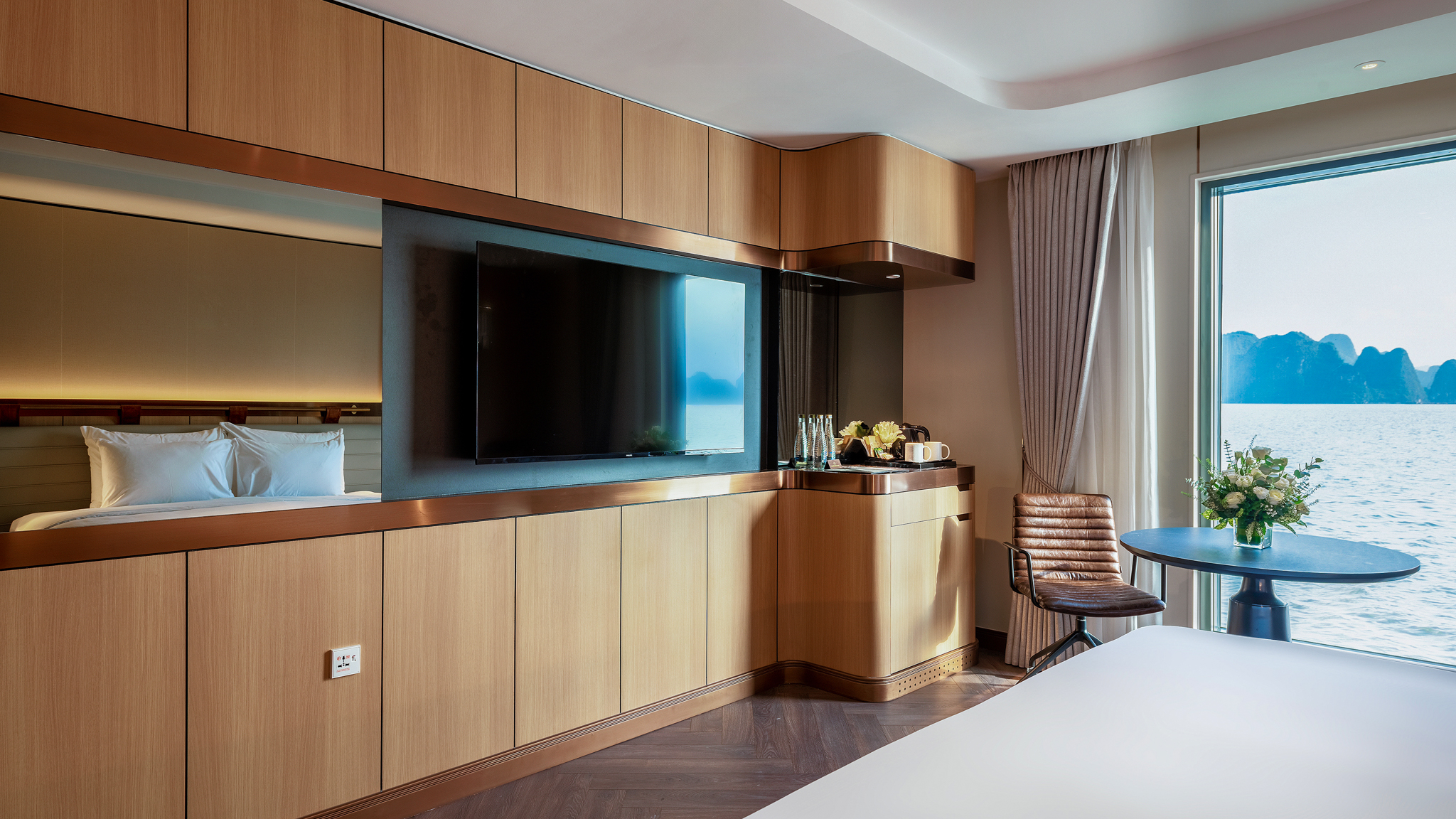 The interior deluxe design