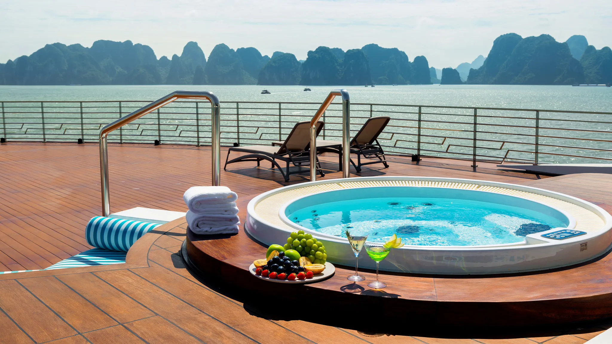 Have a private jacuzzi on terrace