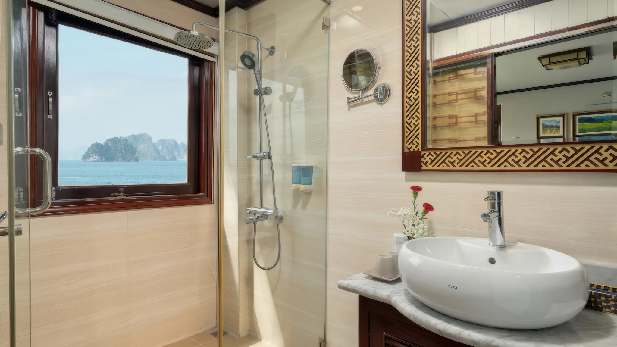 Standing Shower