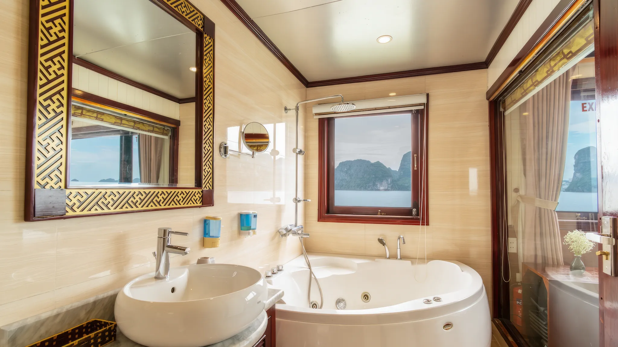 Jacuzzi tub for relaxation