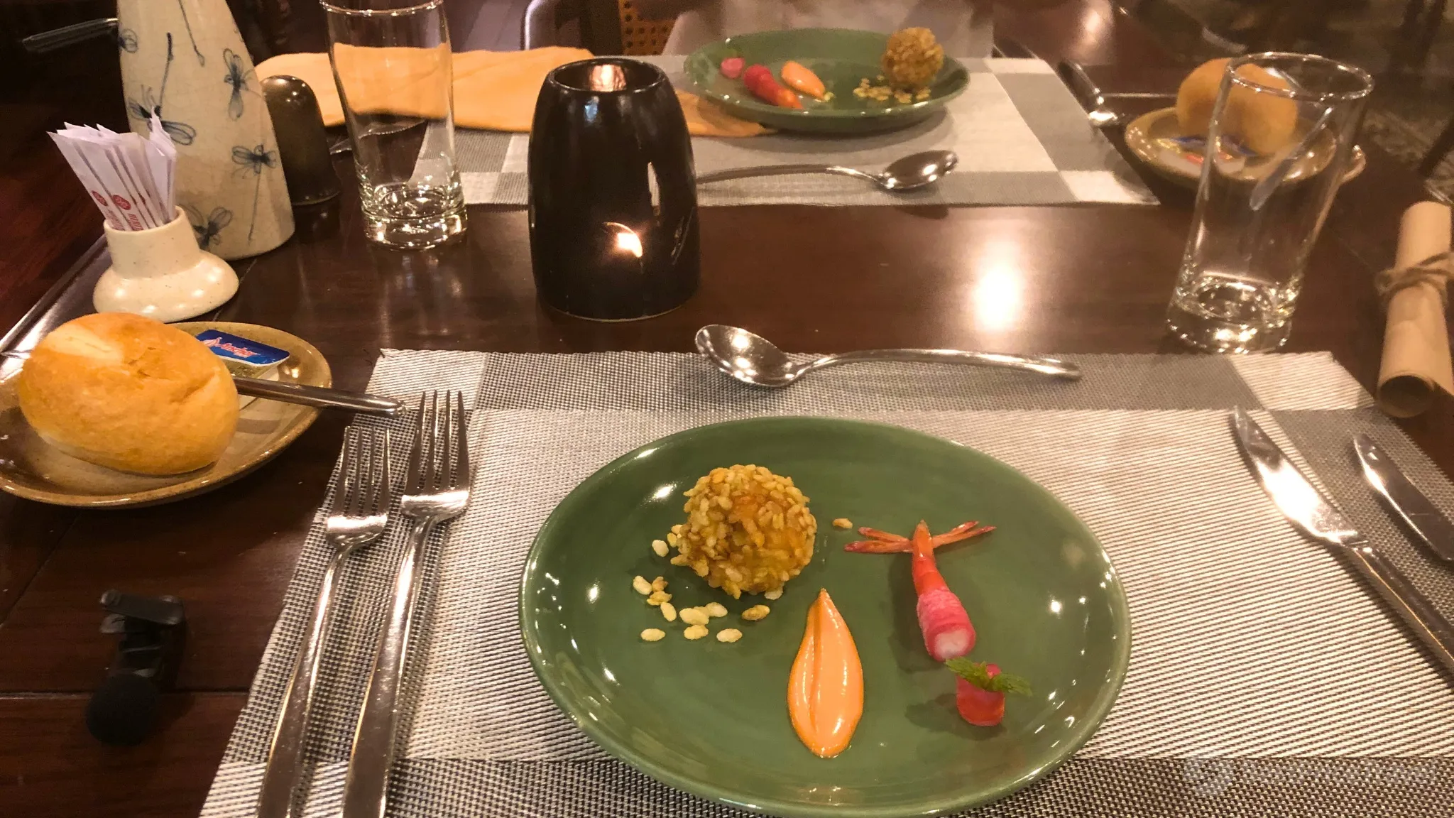 Enjoy fine-dining Meal
