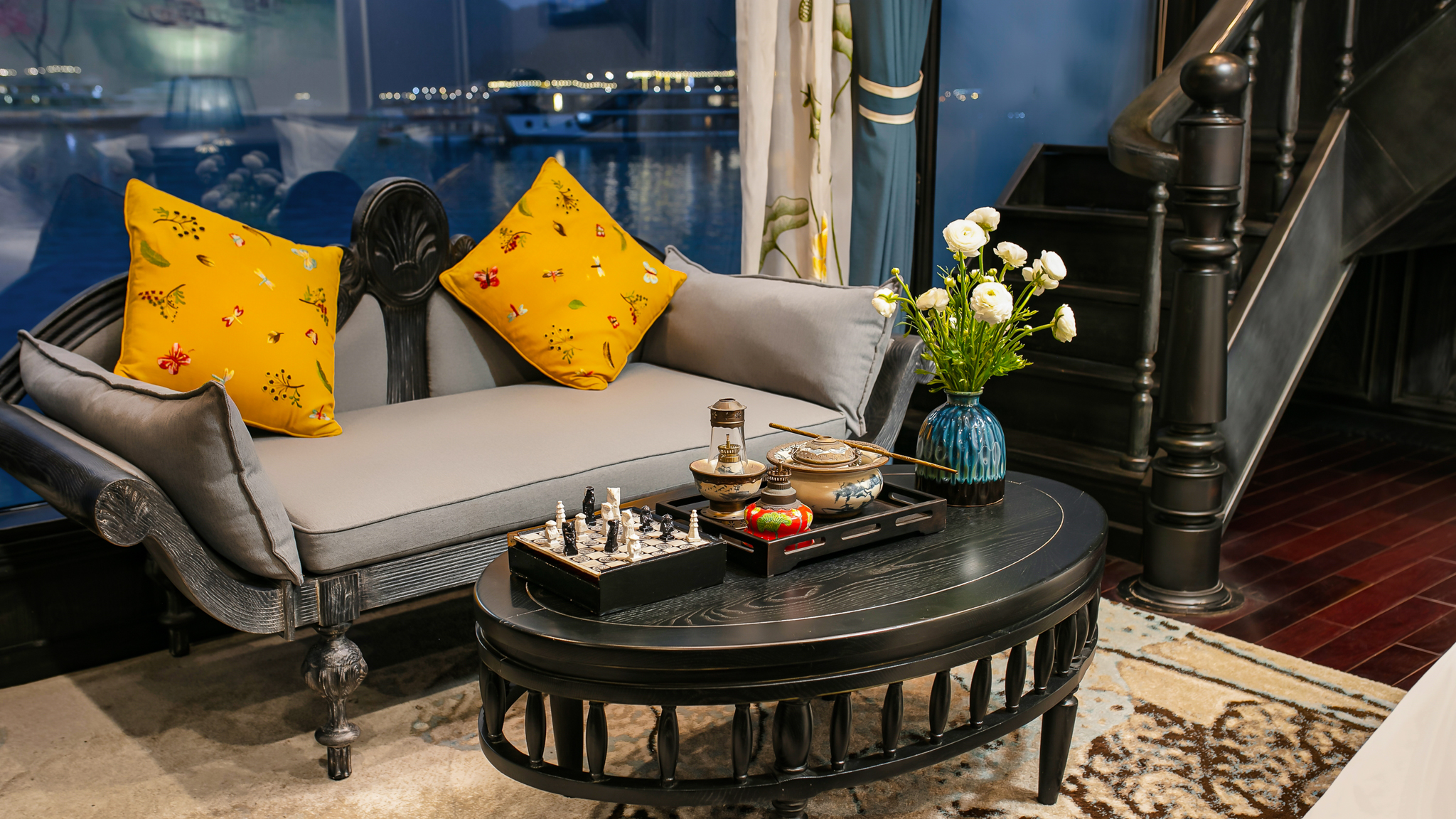 A cozy corner in cabin