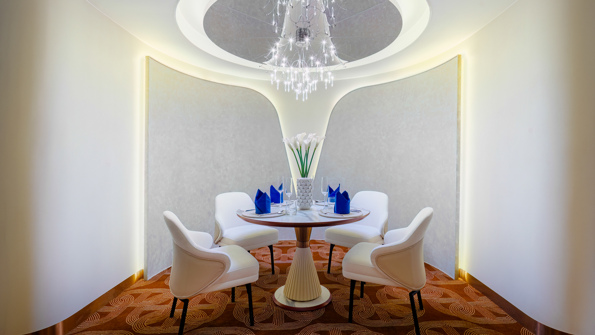 The living room of Essence Suite