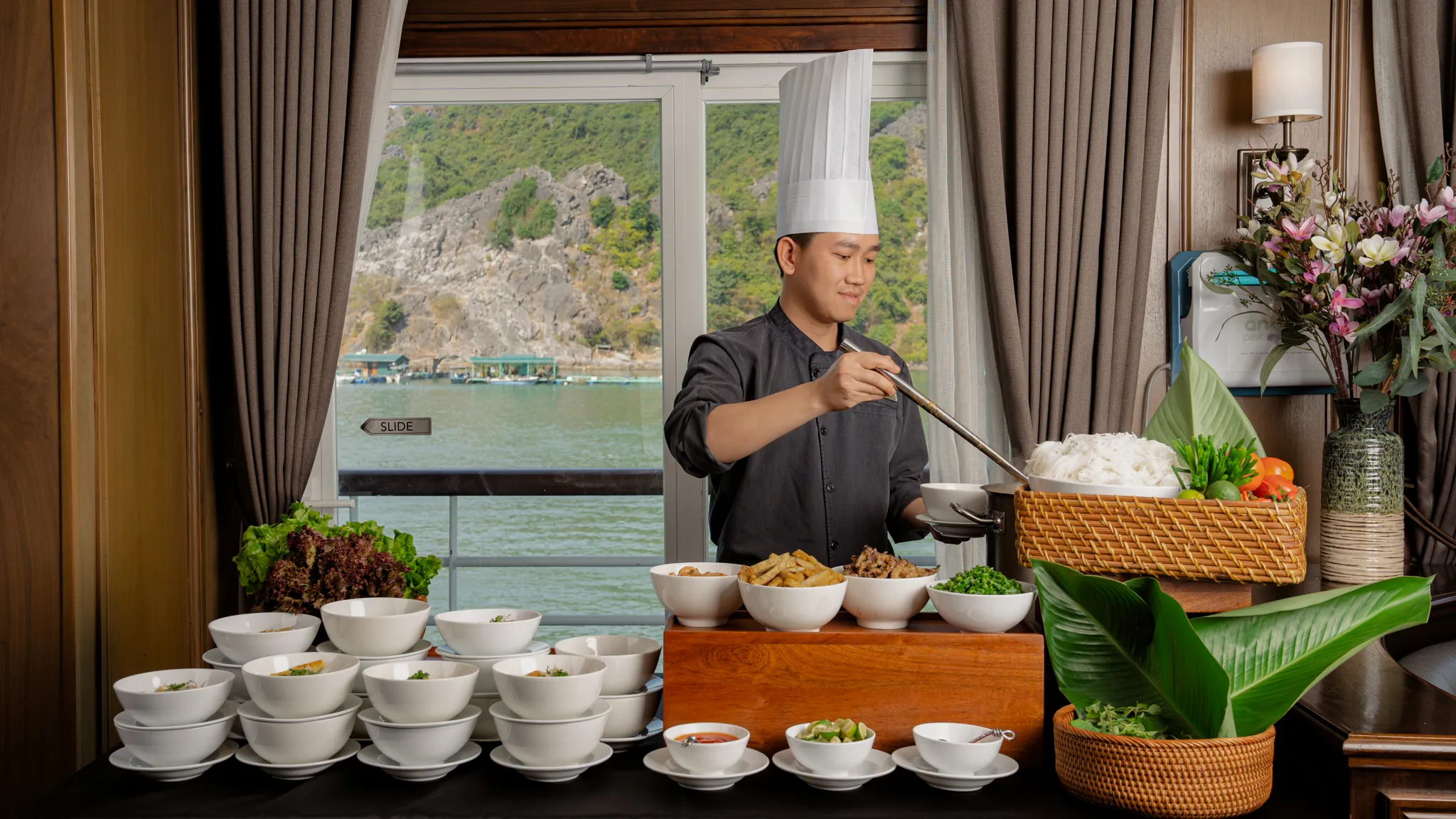 Our careful and friendly chef