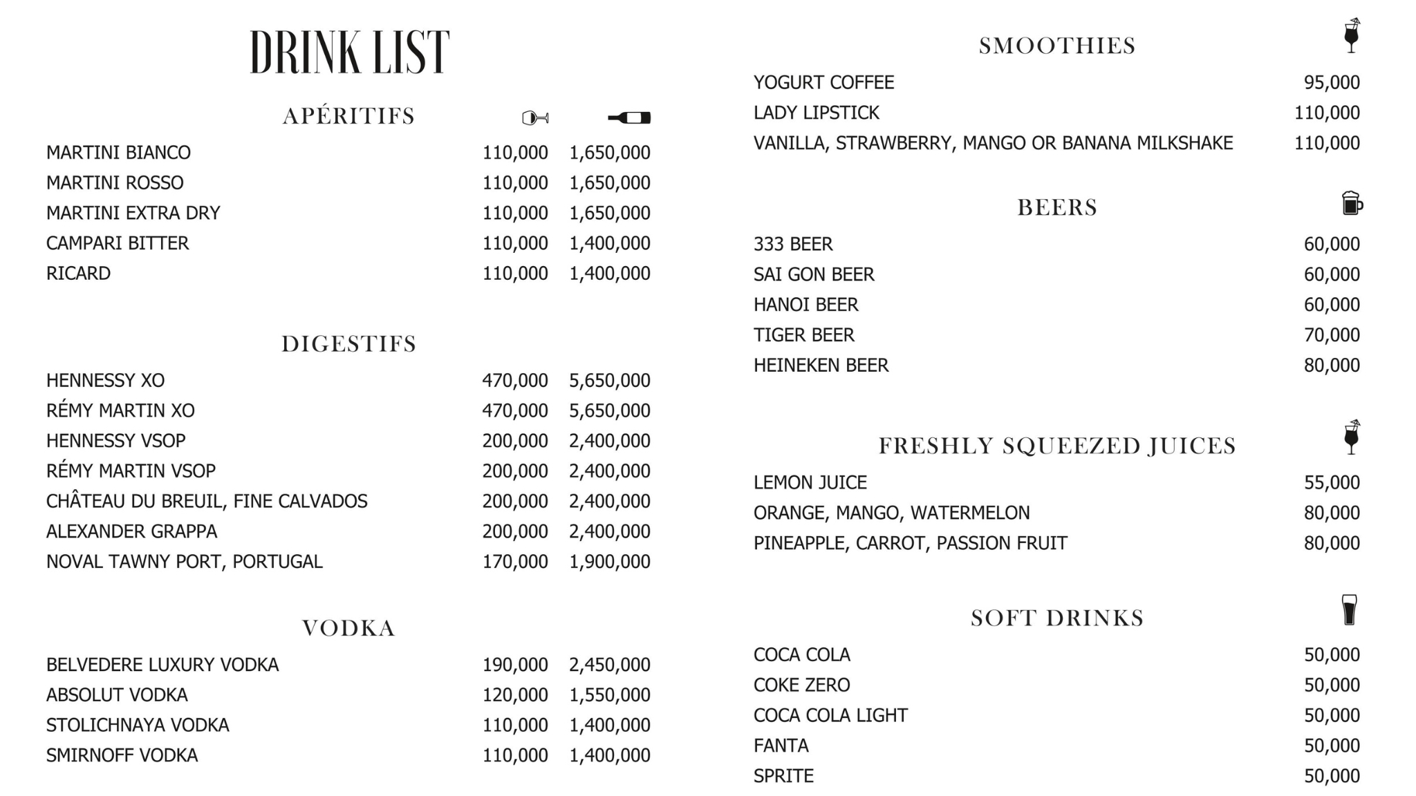 NOTE: The price could be changed, this is only for reference.