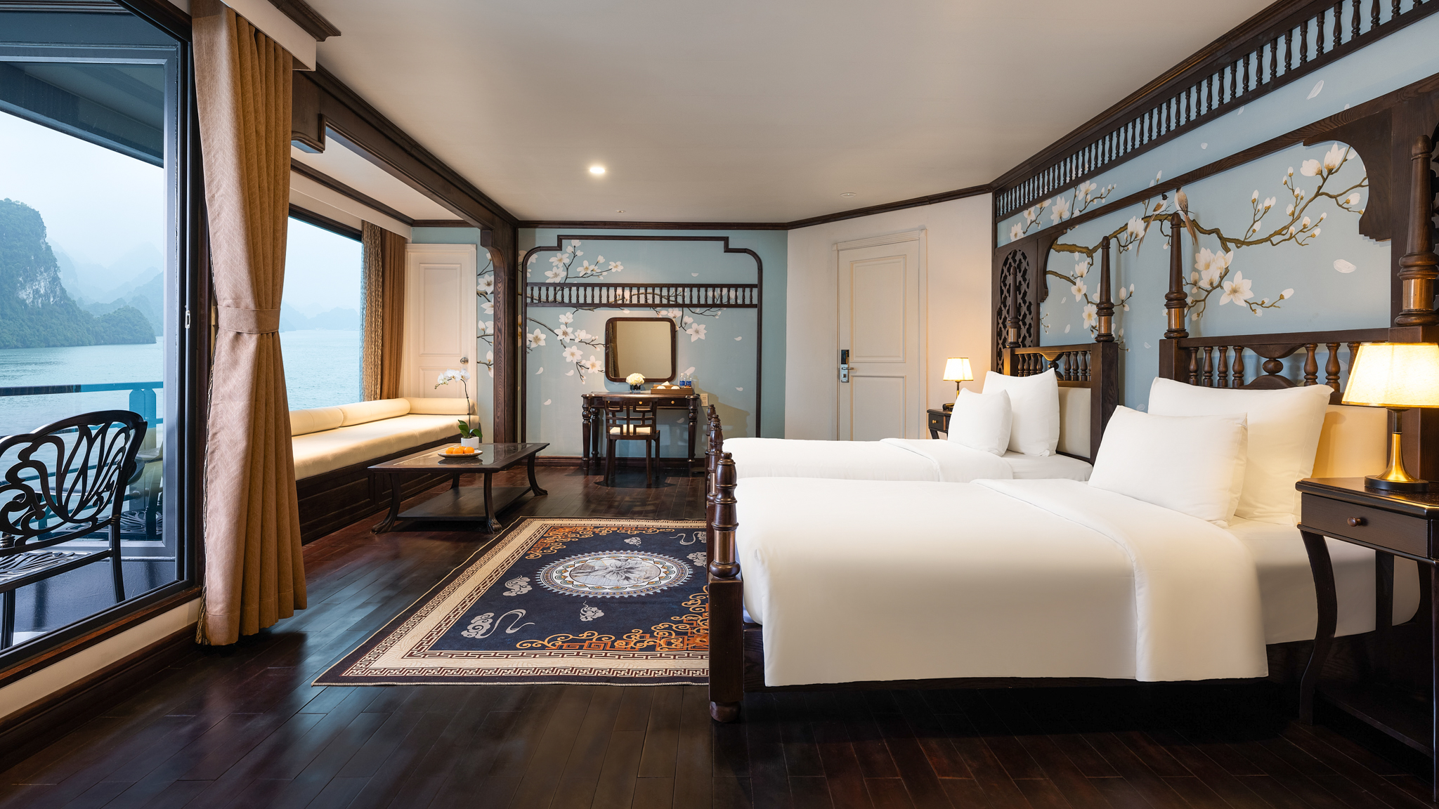 The pretty wall art inside