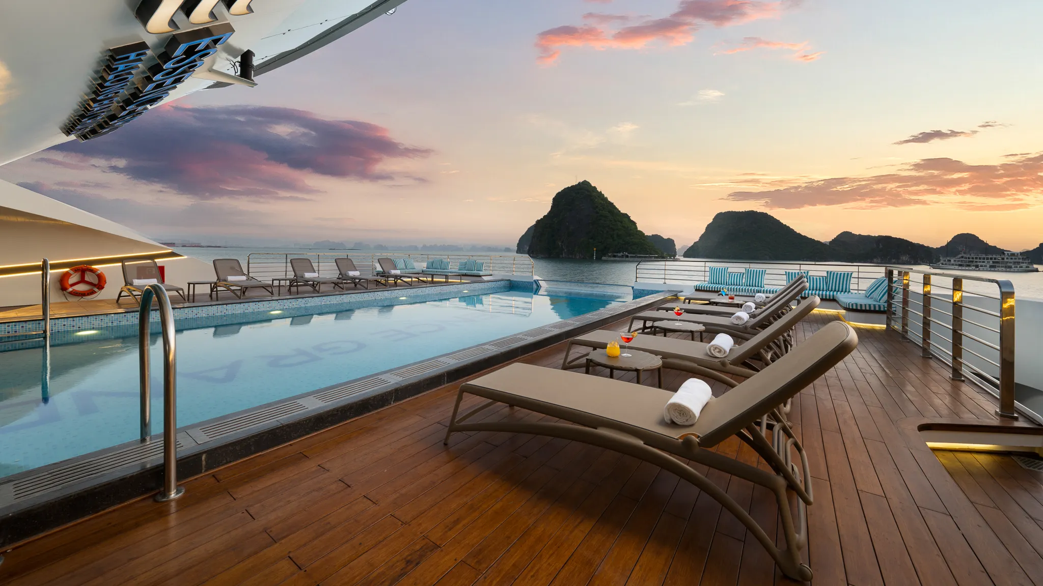 The Largest Pool Onboard