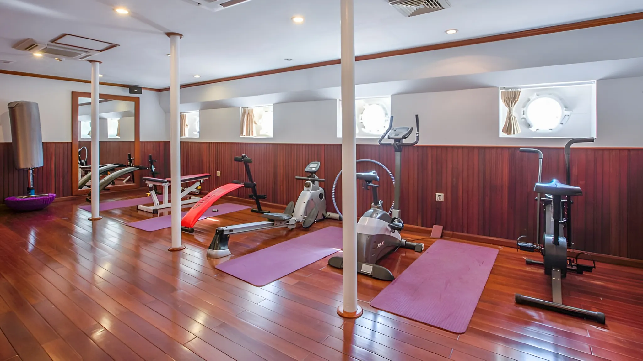 Keep fit at the gym