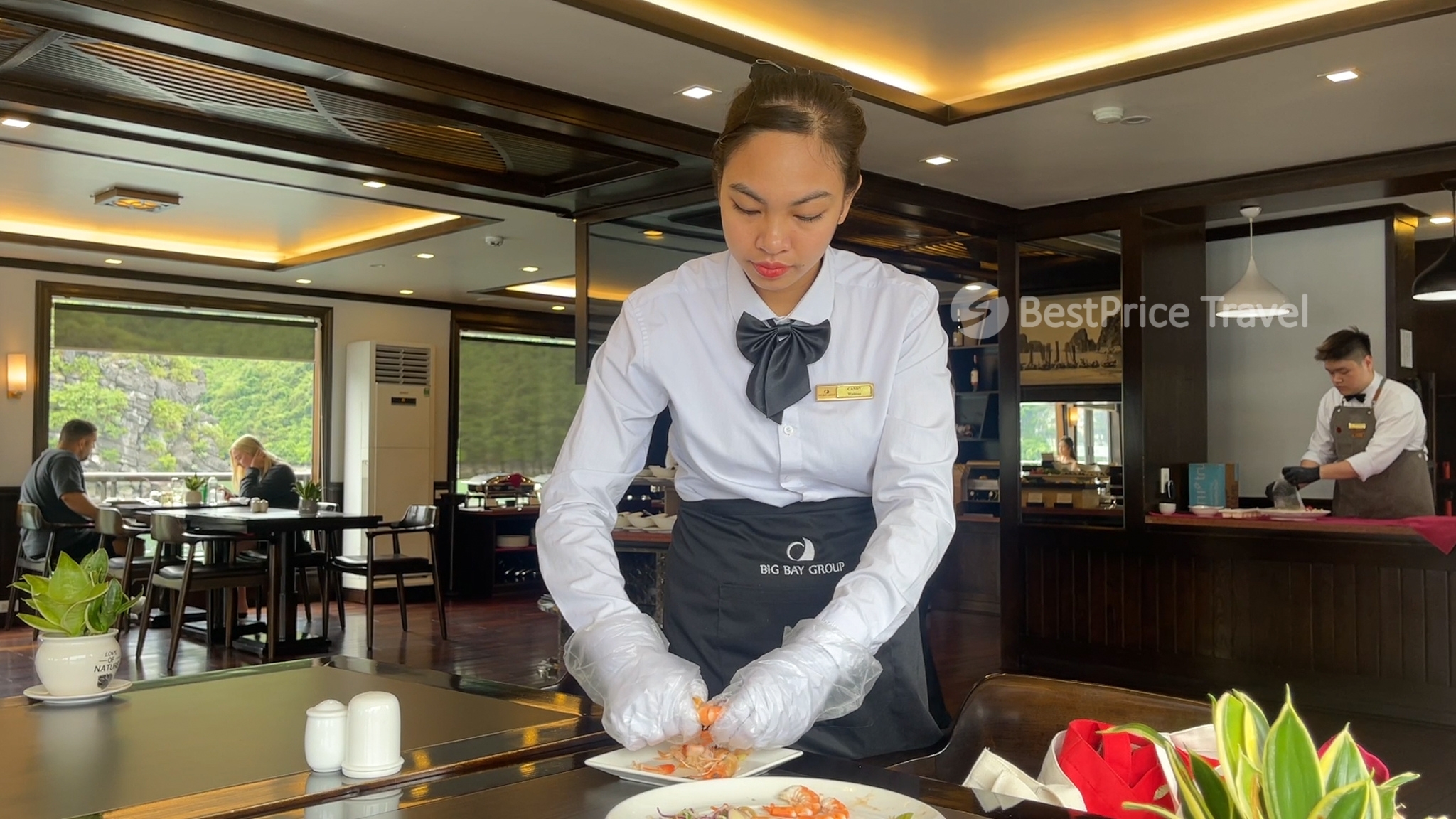 Exceptionally attentive crew staff to support every need of passenger